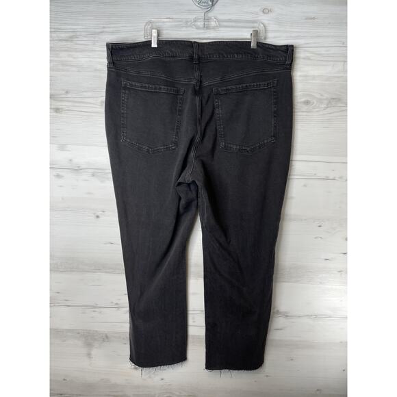 Old Navy Black Straight Leg Jeans - Picture 7 of 13